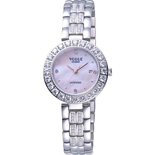 VOGUE 璀璨晶鑽時尚腕錶 VG2104W1P2DD【刷卡回饋 分期0利率】【APP下單22%點數回饋】
