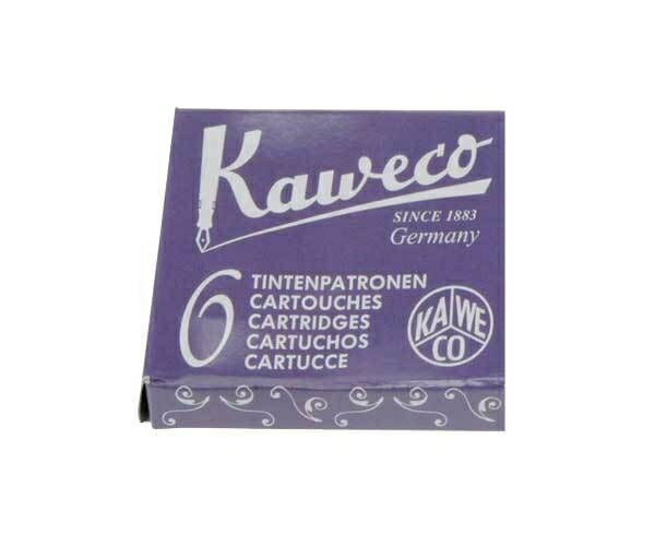 德國KAWECO天藍色彩色墨水管3盒入/紫色