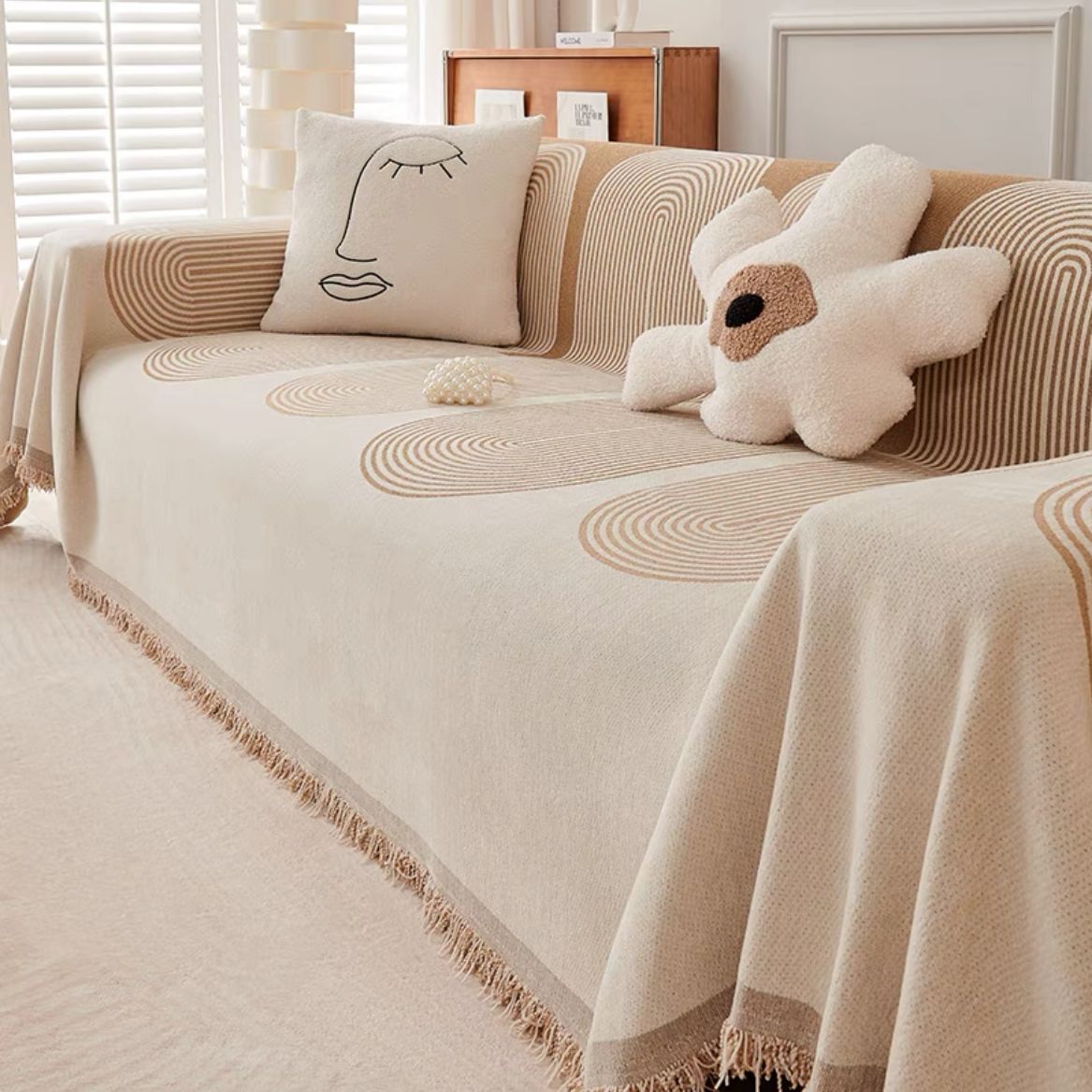 沙發套 沙發巾全蓋一片式萬能沙發套罩北歐客廳沙發蓋布毯四季通用沙發墊