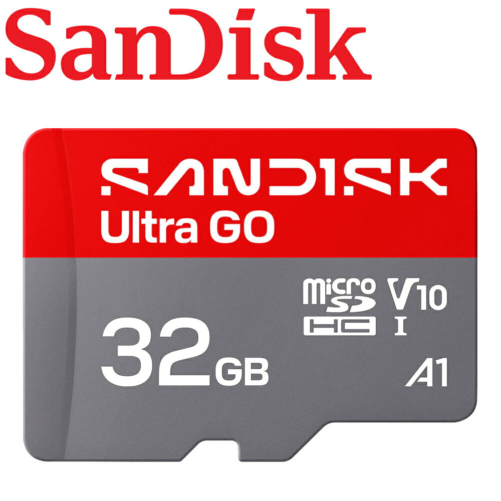【公司貨】SanDisk 32GB Ultra GO microSDHC TF USH-I U1 V10 A2 記憶卡