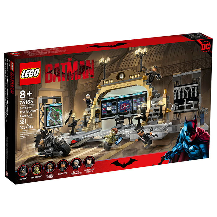 LEGO 樂高 DC 超級英雄系列 BATMAN 76183 蝙蝠洞 對峙謎語人 【鯊玩具Toy Shark】