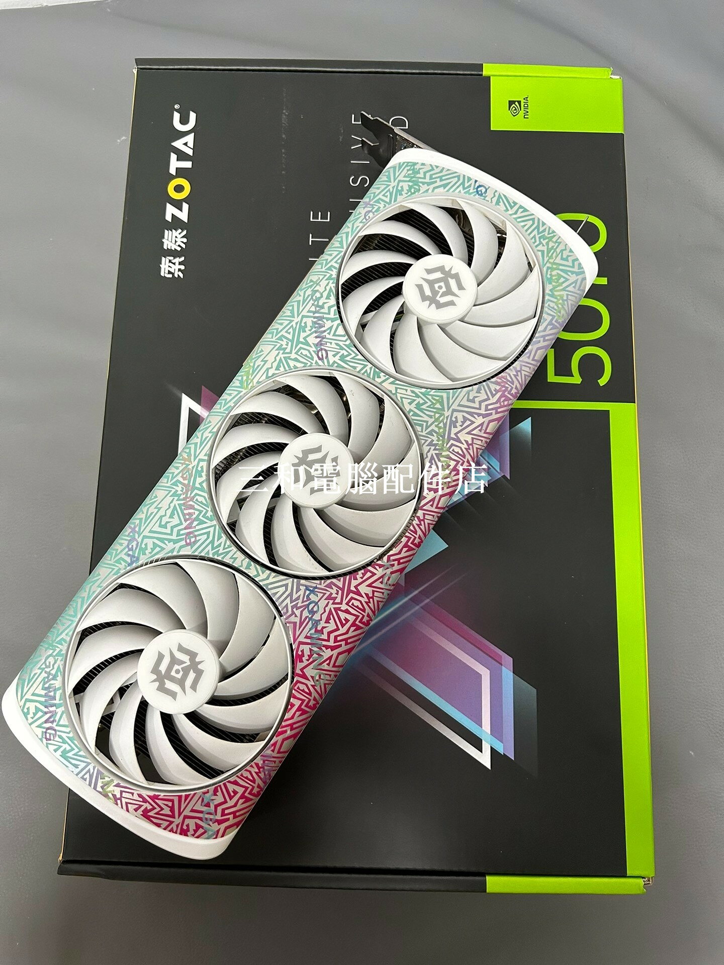 索泰 5070 顯示卡 喫雞 電競 LOL 黑悟空 白色 拆機 3風扇 HDMI DP 實拍 原裝 無暗疾 低溫度 性能強悍 適合高端玩家