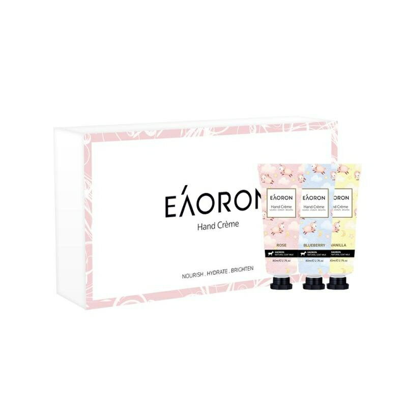 澳洲 Eaoron Hand Crème 限量版護手霜超值禮盒3件組(80ml×3支) (有中標)  CICIGO 預購 1129-061 2