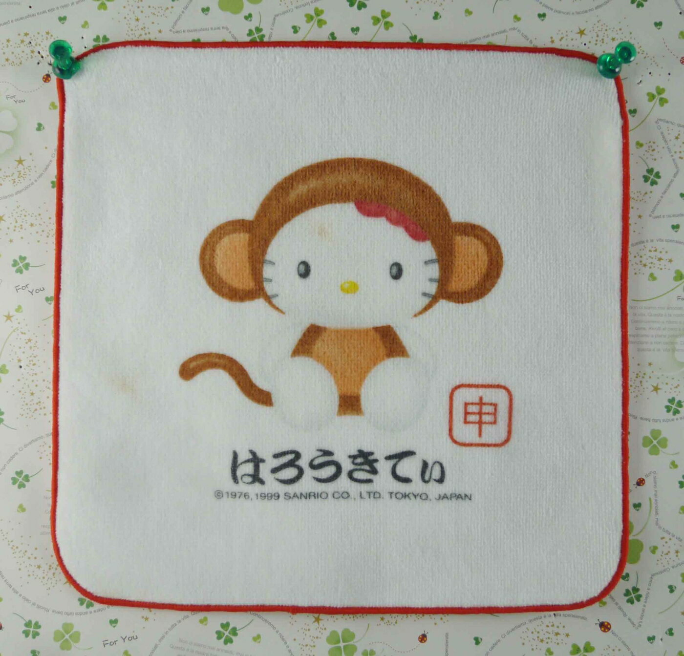 【震撼精品百貨】Hello Kitty 凱蒂貓 方巾-限量款-12生肖-雞 震撼日式精品百貨
