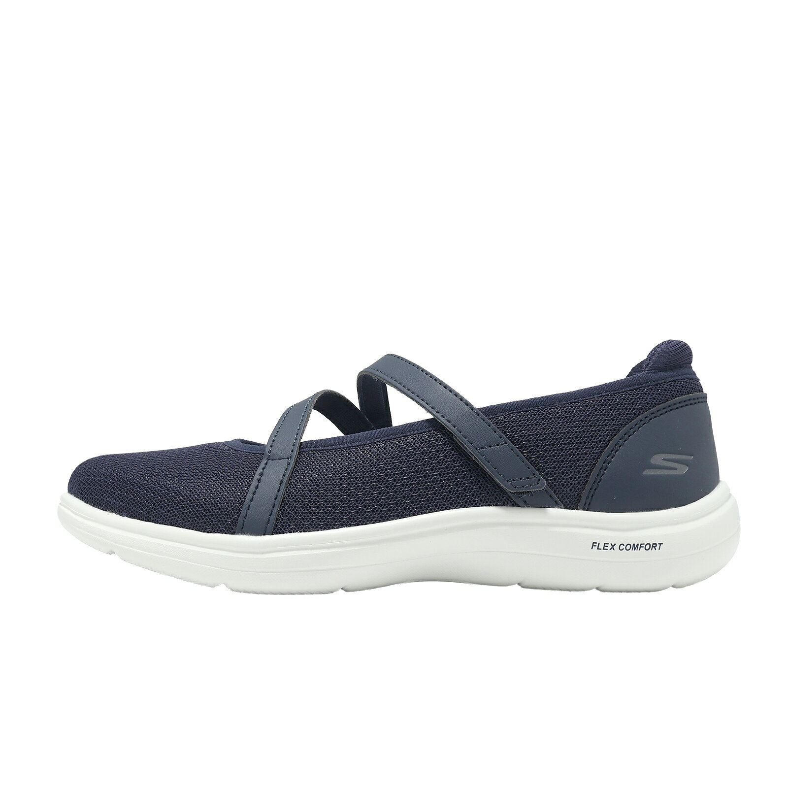 Skechers 休閒鞋 On-The-Go Flex Radiant 女鞋 藍 瑪莉珍鞋 黏扣帶 138530NVY