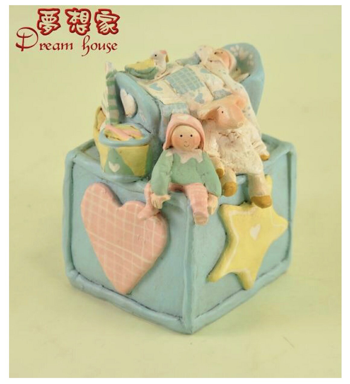 2006 Gnomy's荷蘭娃娃 BBG06180 喜獲新生 男孩積木撲滿/存錢筒 ★ Zakka'fe ★