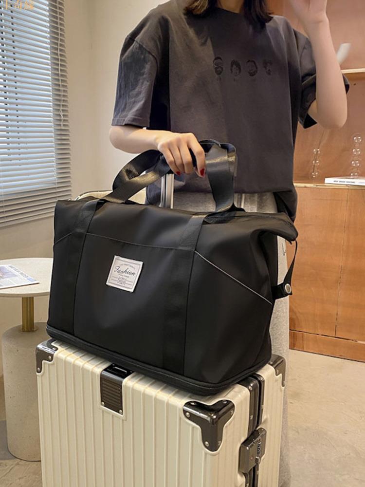 旅行包女大容量短途輕便可套拉桿箱上的配包學生收納袋手提行李包