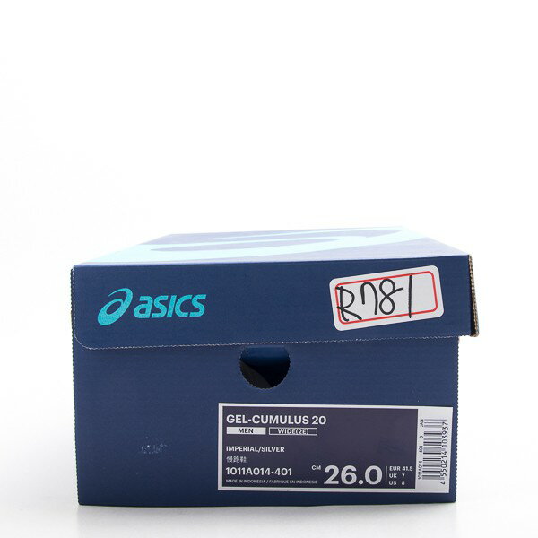 Asics  GEL-CUMULUS 20 運動鞋 寬楦(2E) 大尺碼 1011A014-401  現貨 4