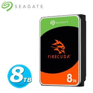 【最高22%回饋 5000點】Seagate 希捷 3.5吋 8TB FireCuda 桌上型硬碟(ST8000DX001)