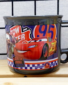 【震撼精品百貨】汽車總動員 Cars 日本迪士尼Disney 卡斯握把塑膠杯/水杯-灰#39441 震撼日式精品百貨