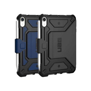 UAG iPad mini 8.3吋(2021) 都會款耐衝擊保護殻 (黑/藍)