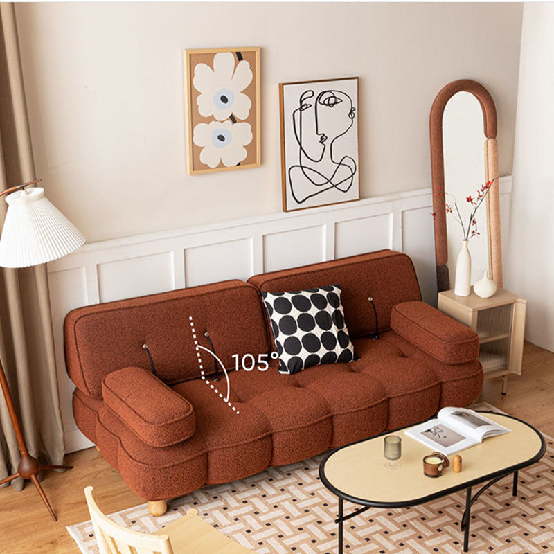 新款曲奇沙發床布藝北歐客廳折疊沙發床坐臥兩用多功能小戶型沙發