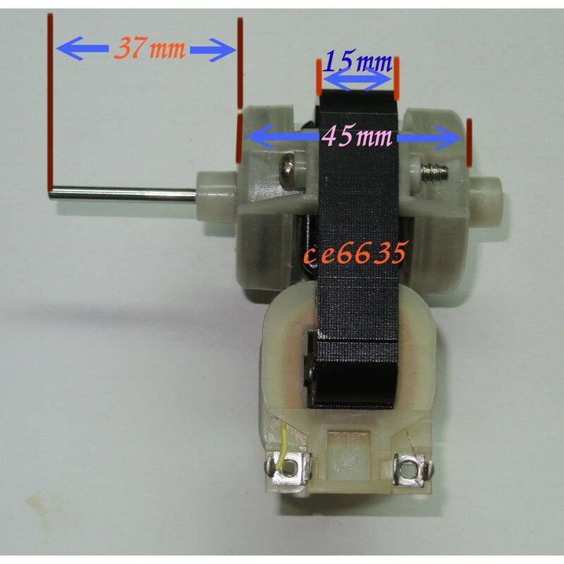 ER-0082冰箱送風風扇馬達0082 大同、國際、日立、東元軸心3.17