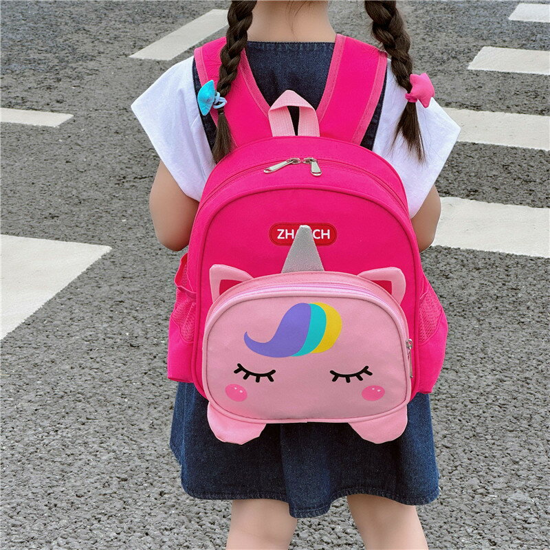 韓版卡通可愛小動物兒童包包新款輕巧便攜幼兒園書包大容量雙肩包204