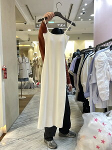 韓國夏季氣質修身顯瘦中長款內搭打底吊帶連身裙女