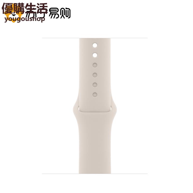 優購生活~適用apple watch7表帶蘋果iphone手錶6代5女4運動3男2新款s7矽膠45MM尼龍iwatch創意SE彩虹41 956炫戴錶帶 皮帶 尼龍帶 矽膠錶帶 佳明 錶扣拆裝工具 現貨