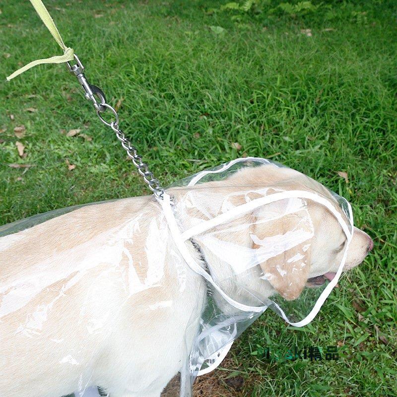 大狗雨衣 透明寵物雨衣 防水寵物大狗大中型犬雨衣 現貨XXL 特價499元-Misaki精品