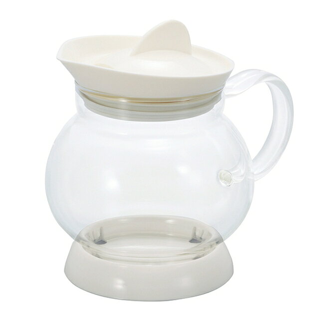 金時代書香咖啡 HARIO 白色水手舞動茶壺 350ML JTS-35-OW