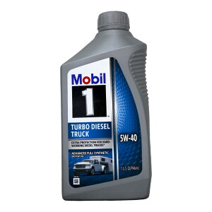Mobil 1 Turbo Diesel Truck 5W40 全合成機油【樂天APP下單最高20%點數回饋】