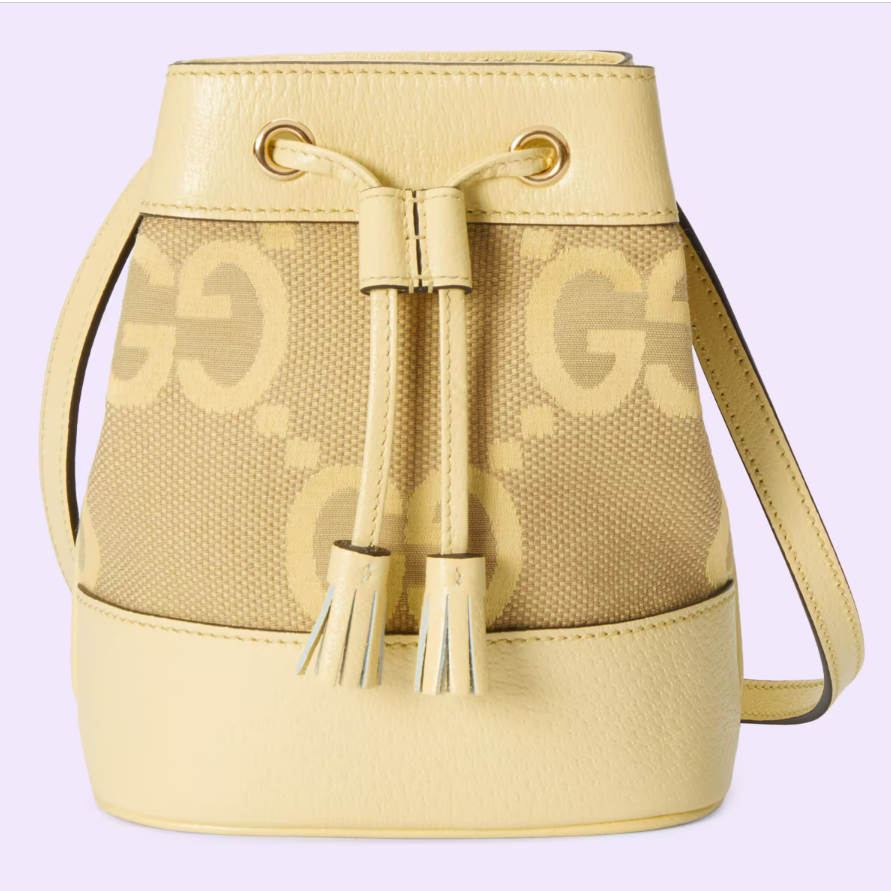 GUCCI斜背包 Ophidia Mini-Bucket Bag mit Jumbo GG