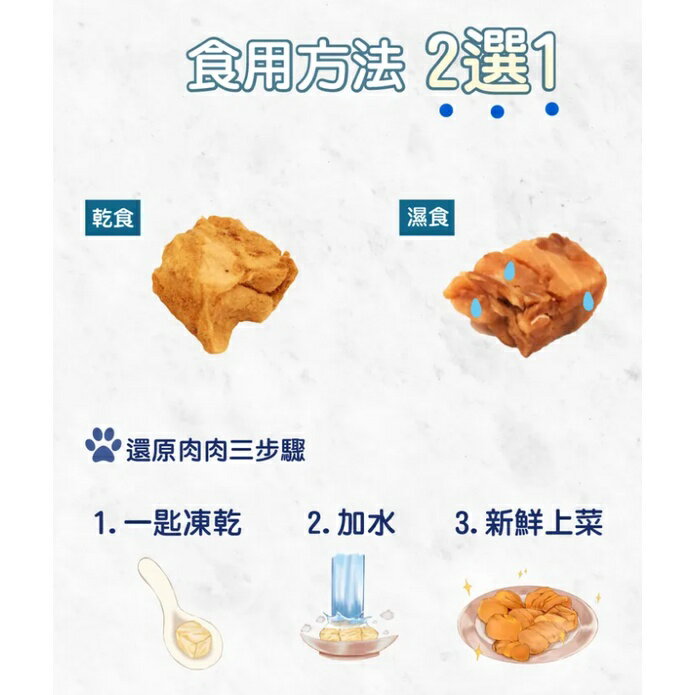 A star🪐星鮮食 原肉凍乾🍗肉肉直接急速冷凍❄️無任何調味添加 ! 犬貓適用 袋裝 夾鏈袋⛄狗狗凍乾 貓咪凍乾 零食 5