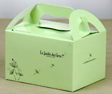 【基本量】手提餐盒-小-粉綠色/感官花園/600個