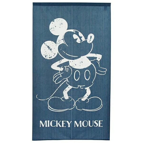 【震撼精品百貨】Micky Mouse 米奇/米妮 迪士尼 DISNEY 米奇 MICKEY 門簾(85X150CM) 日本製95694 震撼日式精品百貨