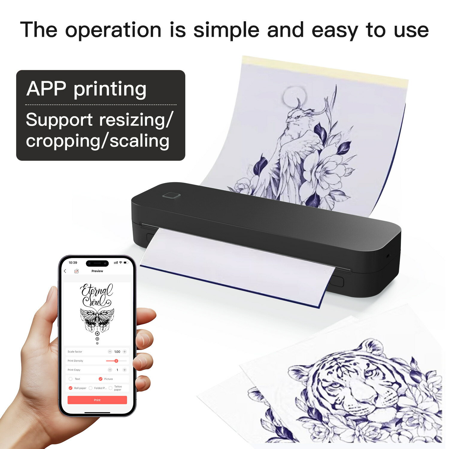 Tattoo Paper for A4 Thermal Printers A4熱敏印表機的紋身紙