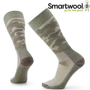Smartwool Hunt Classic Camo 狩獵中級減震迷彩長筒襪/美麗諾羊毛登山襪 SW001876 D11軍風橄綠