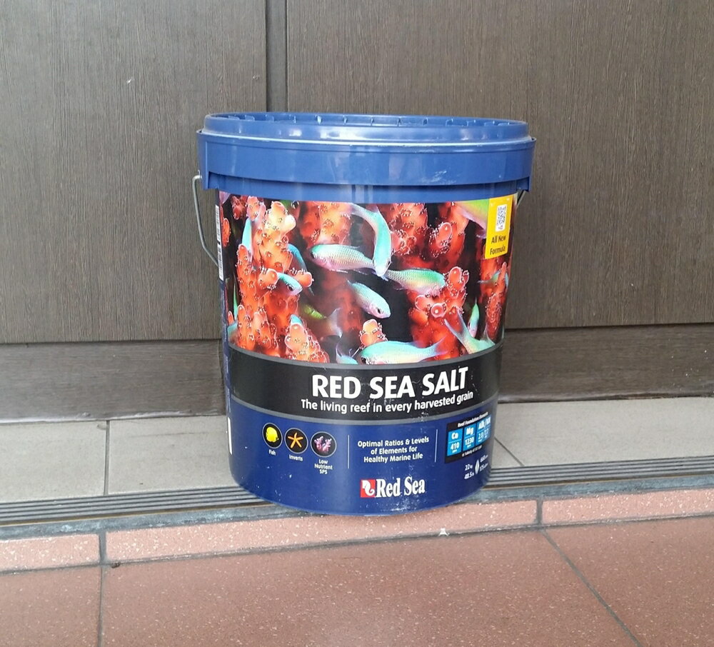 【西高地水族坊】以色列Red Sea 紅海珊瑚增色鹽22kg