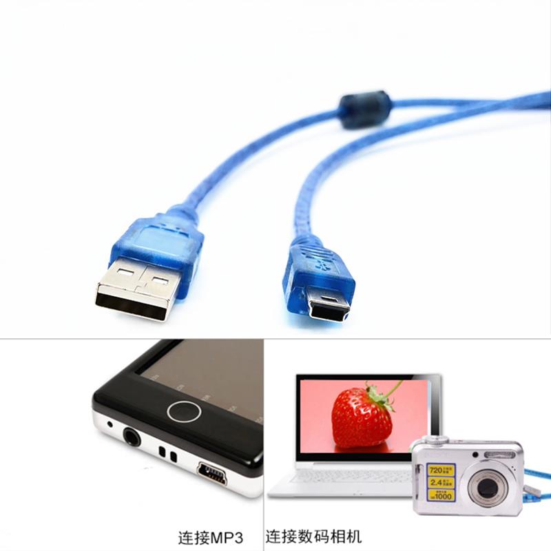 三菱Q06UDEH編程電纜 三菱Q系列 PLC編程線 USB-Q USB Mini數據線 5