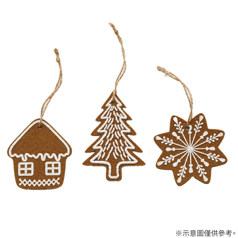聖誕擺飾 COOKIES 3P n5GL NITORI宜得利家居