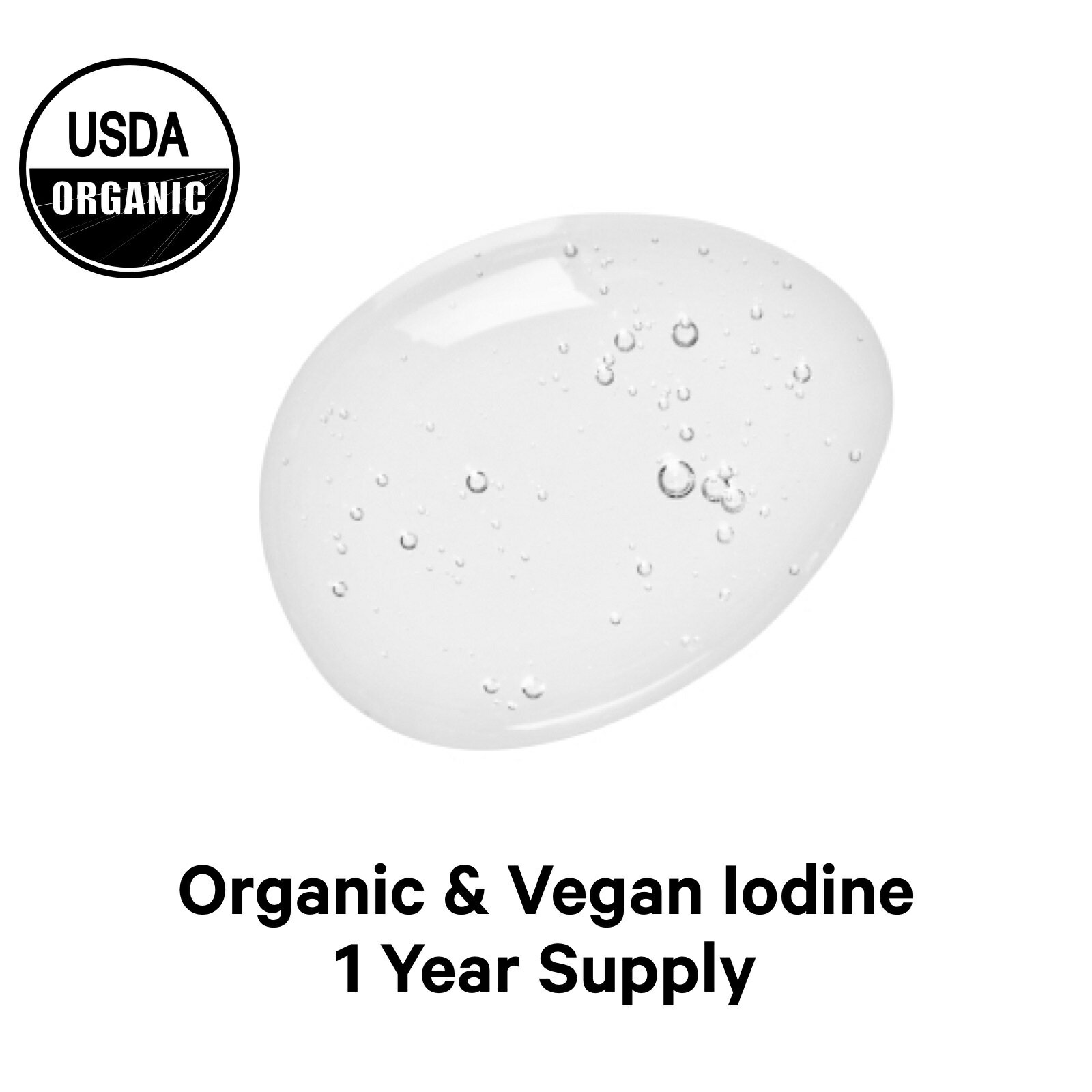 organic liquid iodine supplement