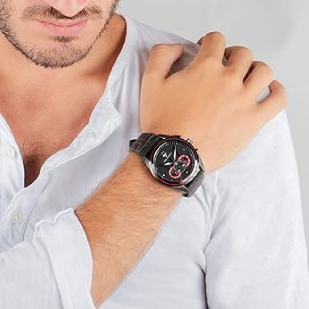 送禮首選★MASERATI WATCH 瑪莎拉蒂經典三環金款R8871612023  附防塵袋+提袋【全館優惠★APP下單天天點數10倍送】線上購買享_實體門市同步服務 5