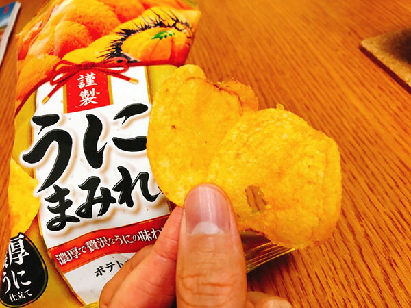 【全館95折】日本 超人氣 濃厚海膽風味洋芋片 山芳製菓 Yamayoshi 日本製 該該貝比 6