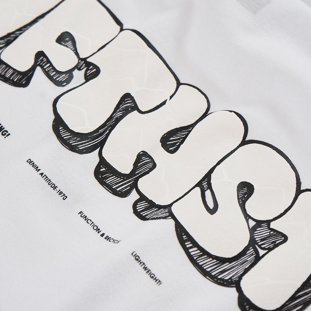 女裝 寬版動物窺腳繡花短袖T恤-白色 (571015) 【5th STREET】【APP下單享4%回饋】 4