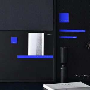 oroliving原創克萊因藍色冰箱貼裝飾北歐ins個性創意洞洞板吸磁貼