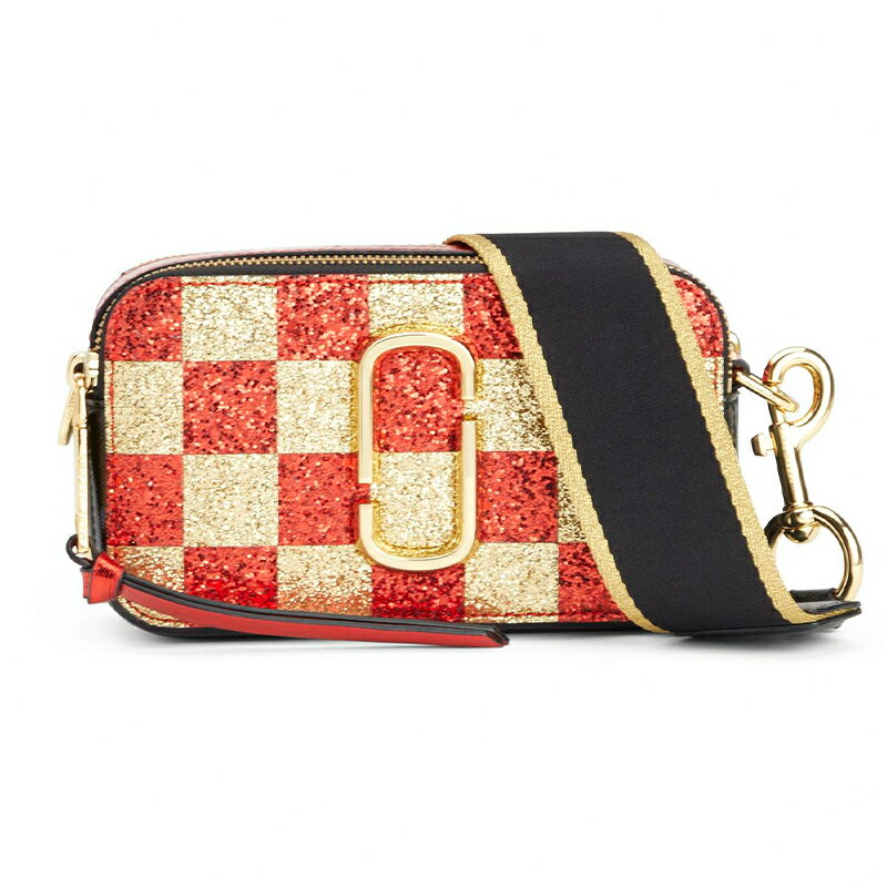 MARC JACOBS 拼色大logo單肩斜跨包相機包 M0014548