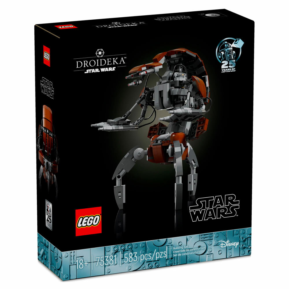 樂高LEGO 75381 Star Wars 星際大戰系列 機器傭兵毀滅者機器人 Droideka™
