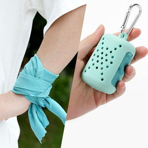 蒐藏家-冷感纖維速乾運動毛巾 (小款40X40cm) 吸汗降溫手腕汗巾