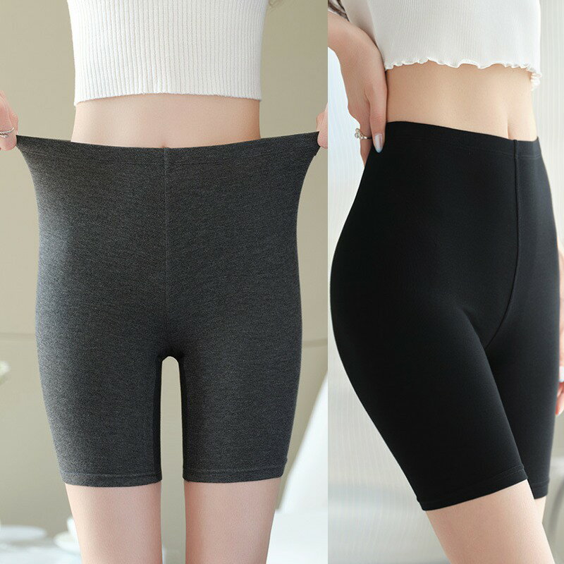 【巴黎精品】現貨+預購 高腰運動短褲瑜珈褲運動鯊魚褲蜜桃臀褲翹臀褲修身顯瘦提臀褲-女安全褲子4色a1la47