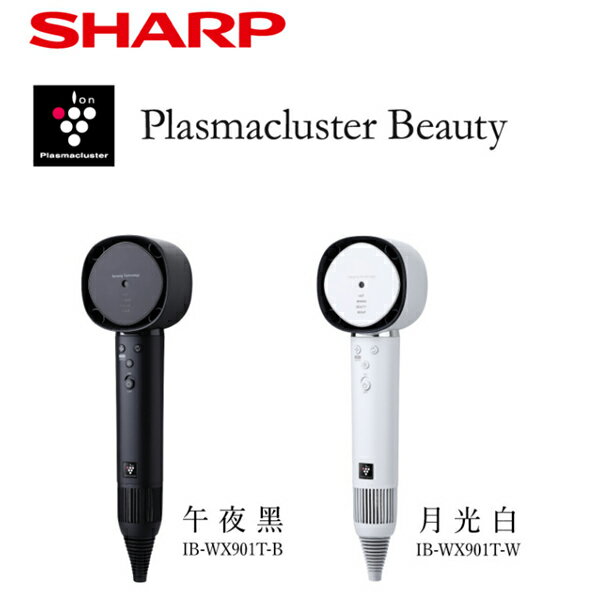 SHARP夏普 四氣流水潤溫控吹風機 IB-WX901T