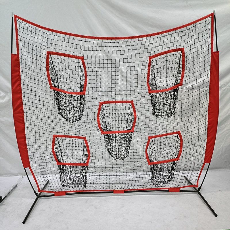 棒球打擊訓練網 棒球練習網室內室外通用7*7棒球打擊網訓練目標反彈網