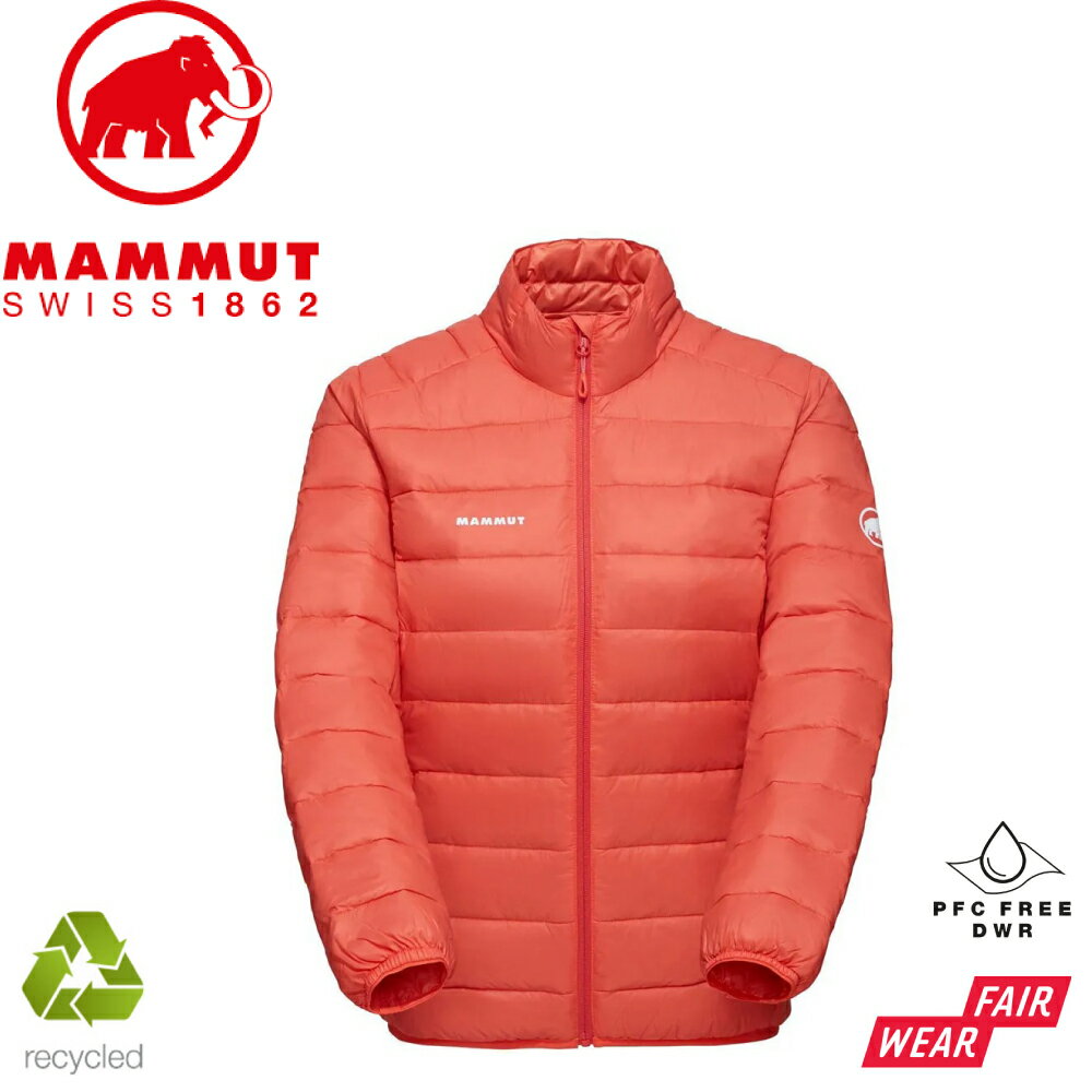 【MAMMUT 長毛象 Crag IN Jacket 女化纖外套《蜜桃粉》】1013-03440/登山/防潑水/保暖夾克/防風