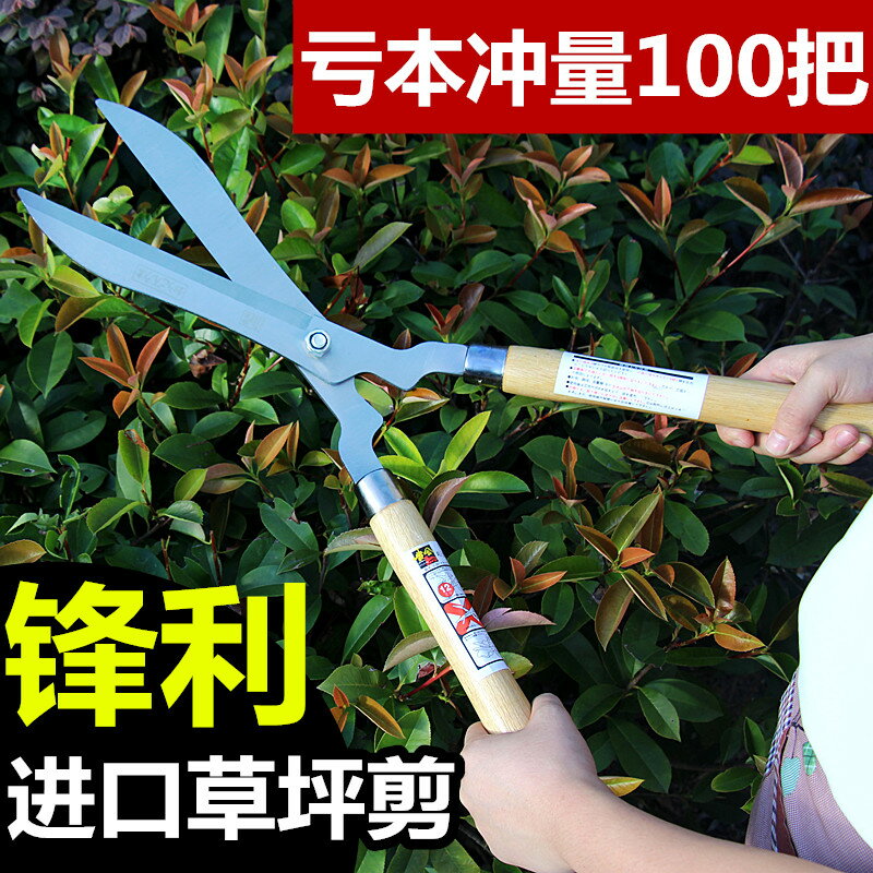 園藝大剪刀 修枝剪 剪枝剪刀 草坪綠籬剪修枝剪樹枝園藝園林綠化大剪刀剪草刀強力家用花木工具耶誕節