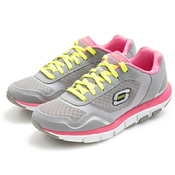 【SKECHERS】LIV 健走鞋 運動鞋 灰 粉 女鞋 -57051GYPK