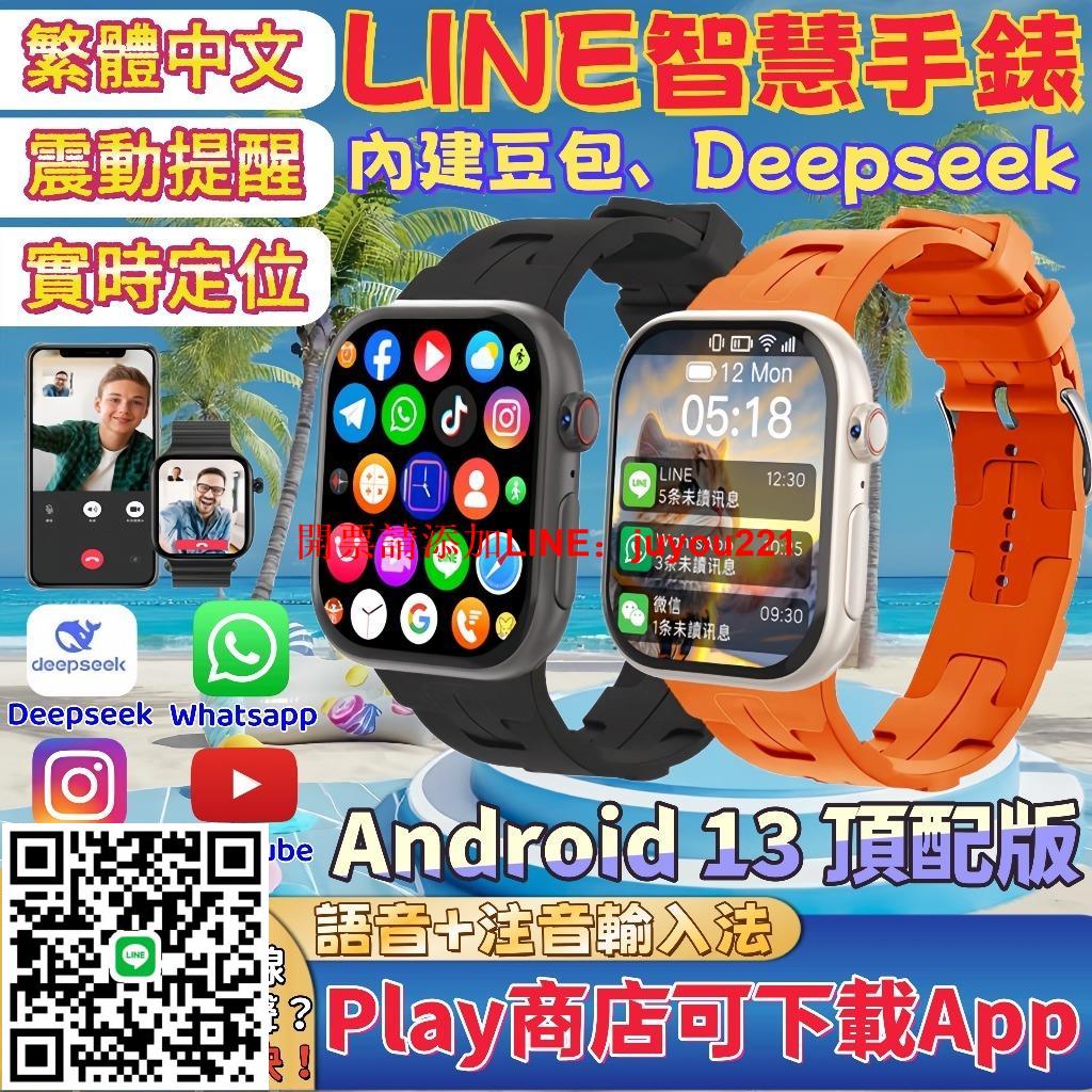 【 米投爆款 AI智慧手錶⌚】多功能智慧視訊通話手錶 GPS定位 臺積電晶片 語音輸入 女生手錶 男生手錶 電子手錶