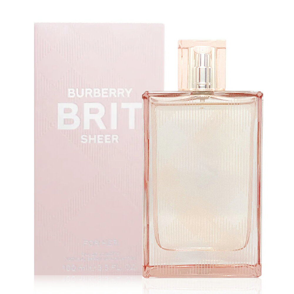BURBERRY Brit Sheer 粉紅風格女性淡香水 100ml