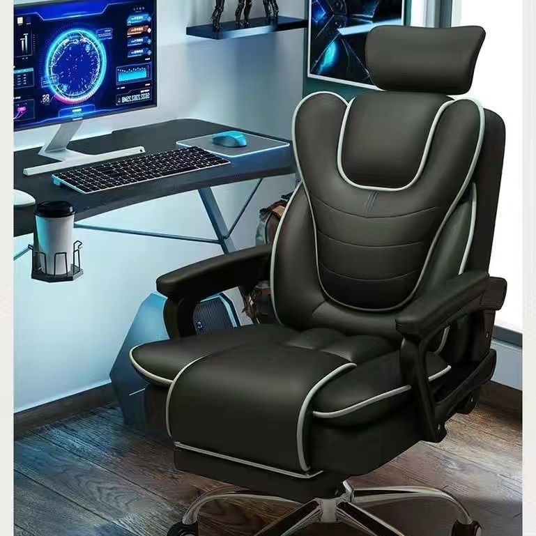 優樂悅~電競椅家用電腦椅舒適久坐游戲沙發座椅書房辦公靠背椅直播升降椅