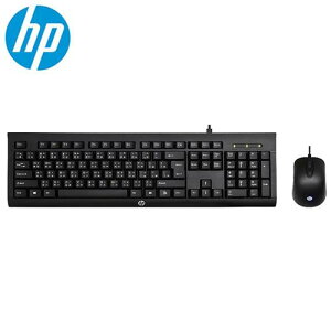 HP 有線鍵盤滑鼠組KM100【愛買】